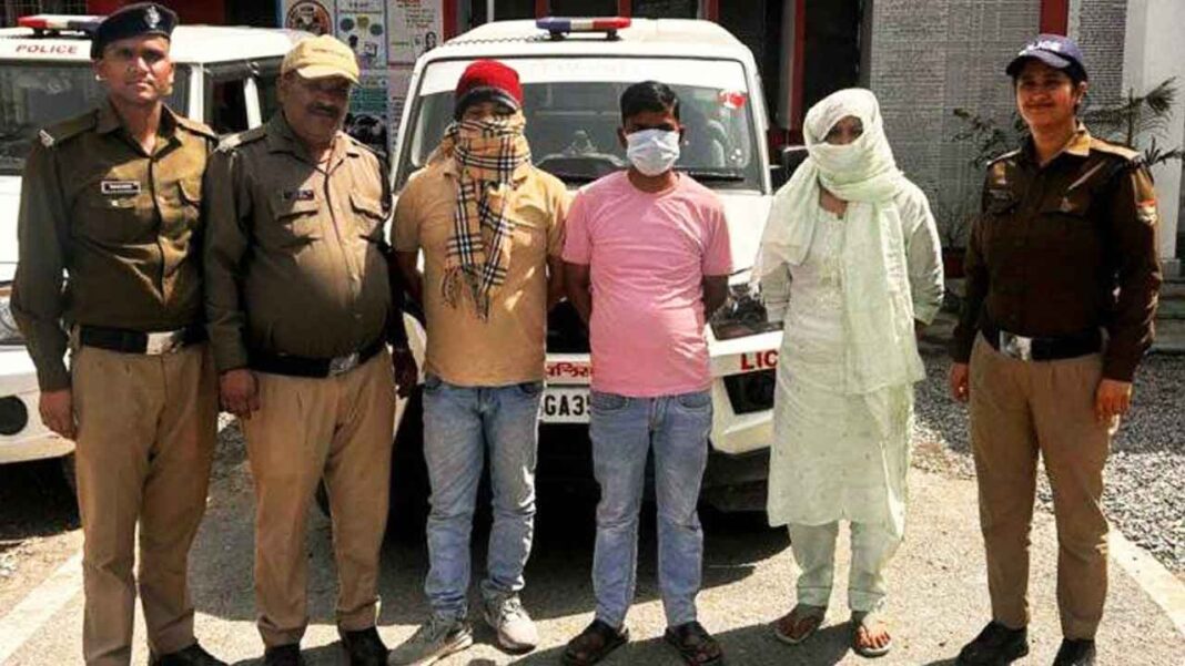 Flesh trade racket operating from a home busted