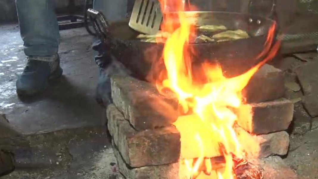 Hotel owners are running their operations using wood-fired stoves