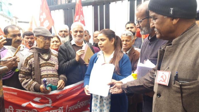 CPI(M) Stages Vigorous Protest in Doon