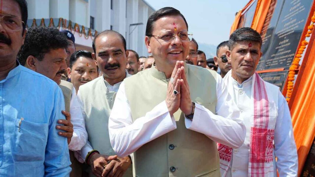 CM Dhami gifts projects worth ₹138 crore to Almora