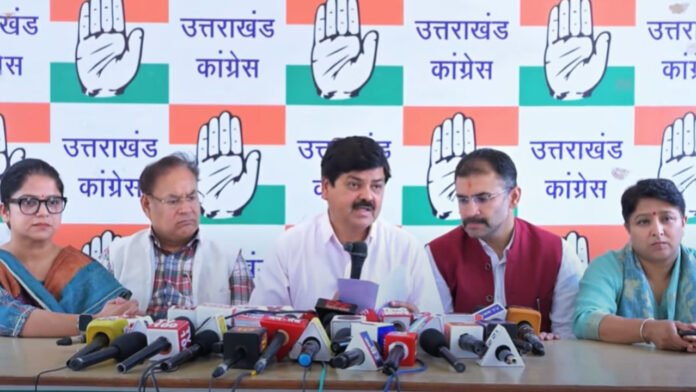Congress Raises Questions Over Dhami Government's Functioning