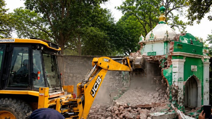 Majaar Bulldozers used on 23 Muslim religious sites in 45 days
