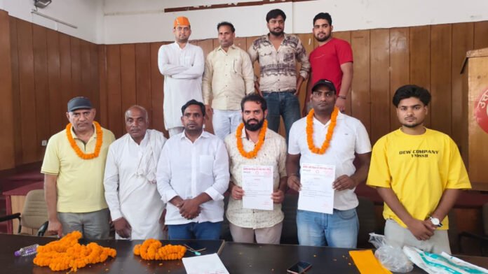 Mohan-Prajapati Ankit Kumar appointed State President of Extremely Backward Class Morcha