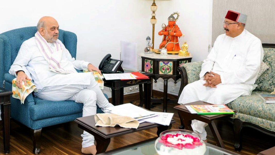 Satpal Maharaj met Home Minister Amit Shah