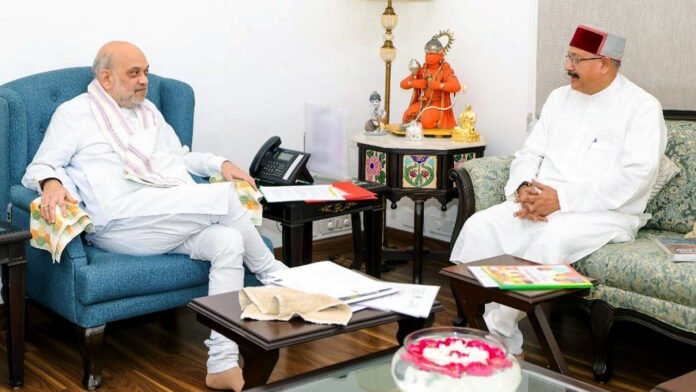 Satpal Maharaj met Home Minister Amit Shah