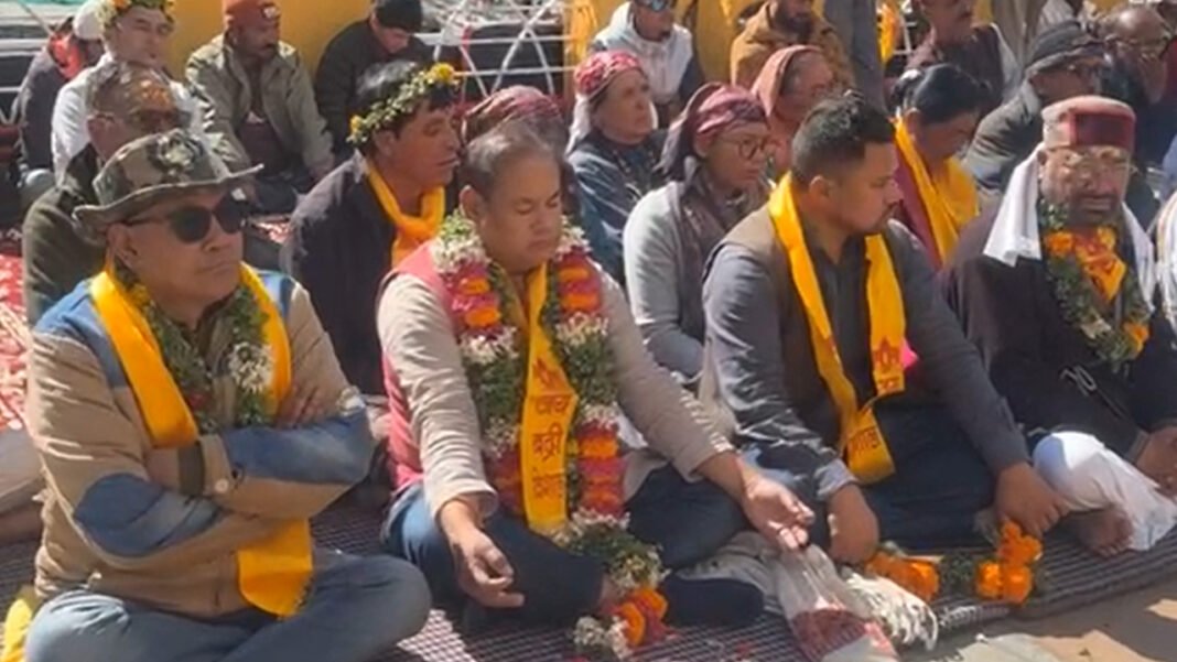 MLA Butola vow of silence