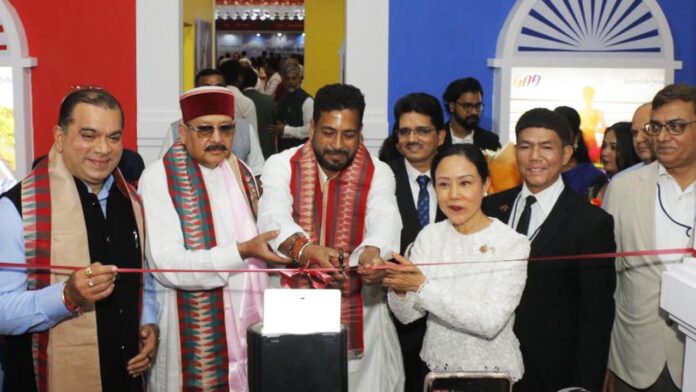 Maharaj inaugurated the Uttarakhand Pavilion