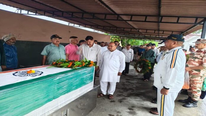 ITBP jawan merges with the five elements