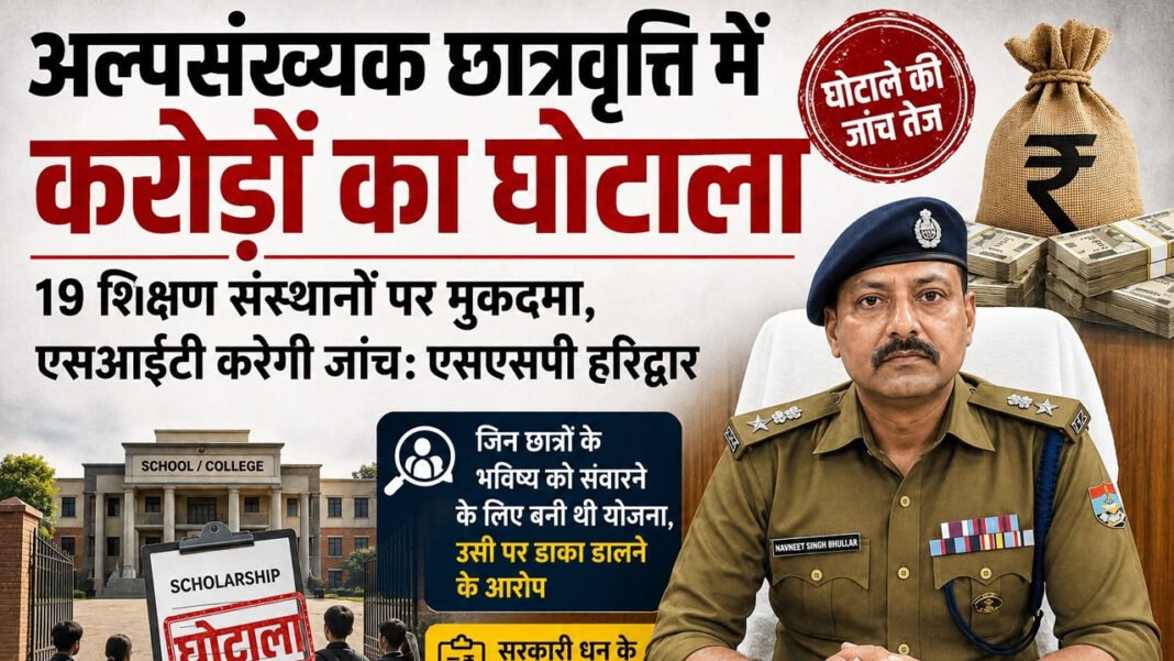 Multi-crore scam in minority scholarships