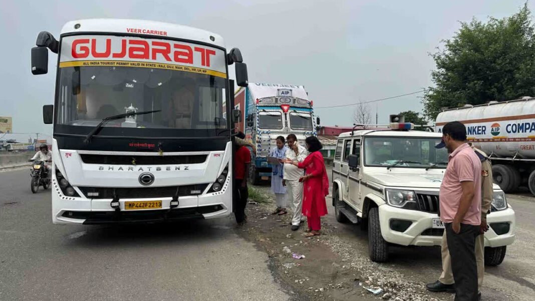 RTO raids luxury sleeper buses
