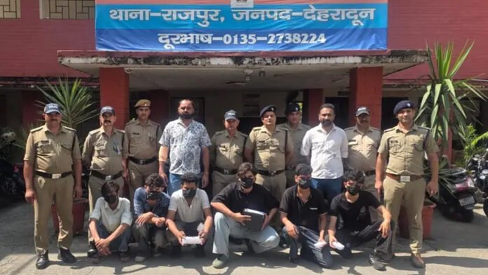 drug-peddlers 6 drug peddlers from Sidhu gang arrested