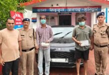 महिला किडनैपिंग केस में दो आरोपी लूटपाट मामले में गिरफ्तार Two accused in woman kidnapping case arrested in robbery case