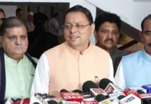 हुड़दंग बाजी से देश नहीं चलता : सीएम धामी country cannot be run through rowdyism