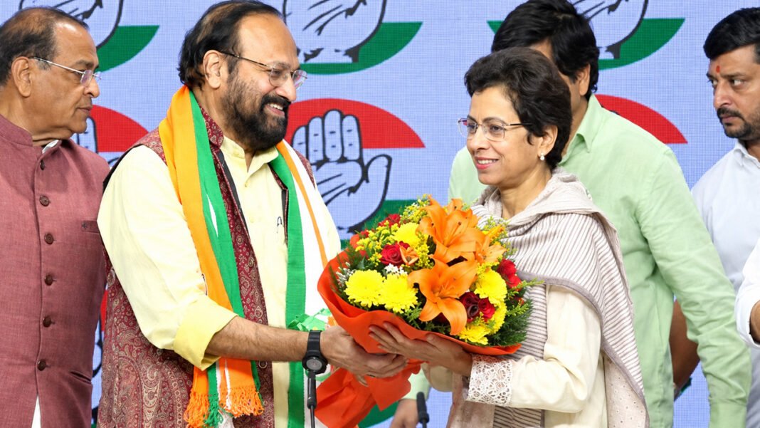 Ram Sharan Nautiyal joins the Congress