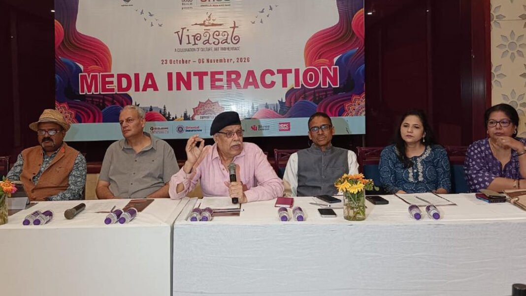 stage for Heritage Festival will be set from 23rd